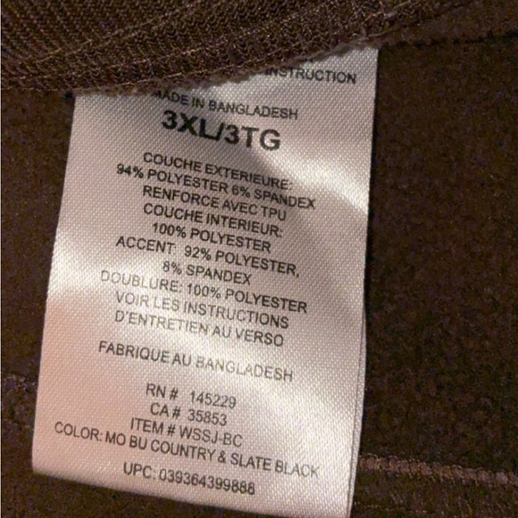 Yukon Gear Men’s Size 3XL Zip Up Jacket Brown Camo Camouflage Pockets EUC - Picture 9 of 11